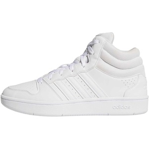 image:imageadidas Mens Hoops Mid Classic Lace Up Sneakers Shoes Casual  Blue WhiteWhiteWhiteGrey