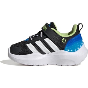 image:imageadidas UnisexBaby Lightorama RunnerBlackWhiteLucid Ray Blue