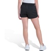 image:imageAdidas Girls Elastic Waistband Retro Woven ShortsBlack