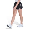 image:imageAdidas Girls Elastic Waistband Retro Woven ShortsBlack With Pink