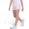 image:imageAdidas Girls Elastic Waistband Retro Woven ShortsClear Pink