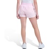 image:imageAdidas Girls Elastic Waistband Retro Woven ShortsClear Pink
