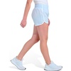 image:imageAdidas Girls Elastic Waistband Retro Woven ShortsClear Sky