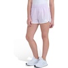 image:imageAdidas Girls Elastic Waistband Retro Woven ShortsIce Lavender