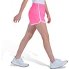 image:imageAdidas Girls Elastic Waistband Retro Woven ShortsLucid Pink