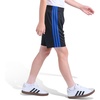image:imageadidas 3Stripe Mesh Athletic ShortsBlack With Blue