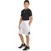 image:imageadidas Boys Elastic Waistband Essential Woven Sportswear ShortsBright White