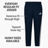 image:imageadidas Boys Everyday Trainer Loose Fit Tapered Ankle PantsCollegiate Navy