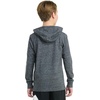 image:imageadidas Boys Long Sleeve Hooded Snow Heather TeeSnow Grey Hthr