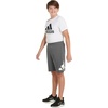image:imageadidas Boys Performance Bos Shorts Big KidsDark Grey