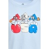 image:imageadidas Boys Short Sleeve TShirt Sports Logo TeeCrystal Sky