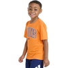 image:imageadidas Boys Short Sleeve TShirt Sports Logo TeePure Orange