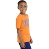 image:imageadidas Boys Short Sleeve TShirt Sports Logo TeePure Orange