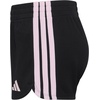 image:imageadidas Girls 3Stripes Mesh ShortsBlack With Pink