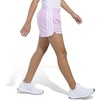 image:imageadidas Girls 3Stripes Mesh ShortsBliss Lilac