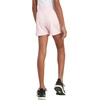 image:imageadidas Girls 3Stripes Mesh ShortsClear Pink