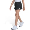 image:imageadidas Girls 3Stripes Mesh ShortsGrey With Black Mlange