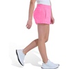 image:imageadidas Girls 3Stripes Mesh ShortsLucid Pink Mlange