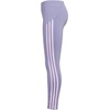 image:imageadidas Girls Detached Waistband 3Stripe Cell Phone Pocket LeggingSilver Violet