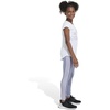 image:imageadidas Girls Detached Waistband 3Stripe Cell Phone Pocket LeggingSilver Violet