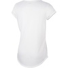 image:imageadidas Girls Short Sleeve Scoop Neck Tee TShirtWhite Rainbow Foil