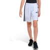 image:imageadidas 3Stripe Mesh Athletic ShortsWhite