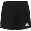 image:imageadidas Girls 3Stripes Mesh ShortsBlack With Pink