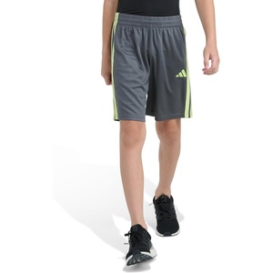 image:imageadidas 3Stripe Mesh Athletic ShortsGrey With Green