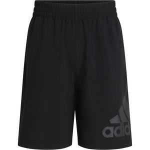 image:imageadidas Boys Elastic Waistband Essential Woven Sportswear ShortsBlackBlack