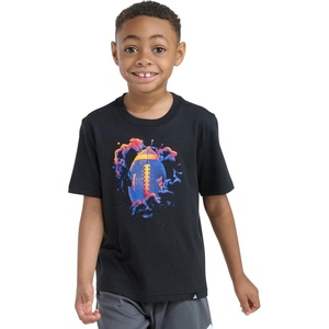 image:imageadidas Boys Short Sleeve TShirt Sports Logo TeeBlack With Multicolor