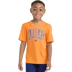image:imageadidas Boys Short Sleeve TShirt Sports Logo TeePure Orange