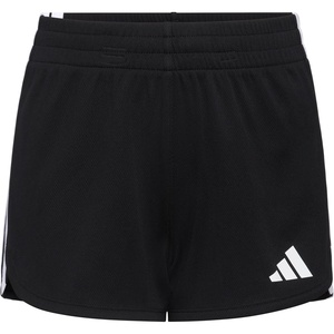 image:imageadidas Girls 3Stripes Mesh ShortsBlackWhite Stripe