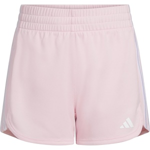 image:imageadidas Girls 3Stripes Mesh ShortsClear Pink