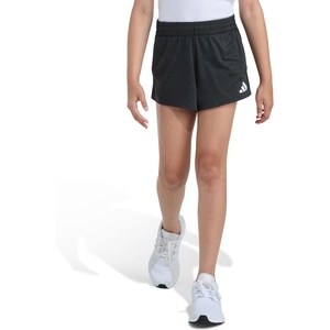 image:imageadidas Girls 3Stripes Mesh ShortsGrey With Black Mlange