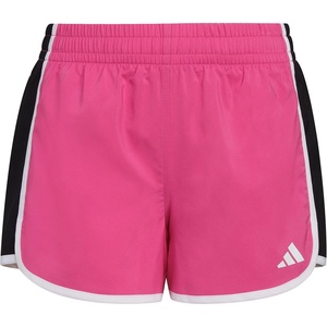 image:imageadidas Girls 3Stripes Mesh ShortsSemi Lucid Fuchsia
