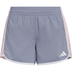 image:imageadidas Girls 3Stripes Mesh ShortsSilver Violet