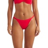 image:imageadidas Womens Active Essentials Cotton String Bikini UnderwearHeather Grey WhitePure Ruby