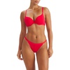 image:imageadidas Womens Active Essentials Cotton String Bikini UnderwearHeather Grey WhitePure Ruby