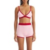 image:imageadidas Womens Active Essentials Cotton Triangle BraletteClear Pink