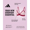 image:imageadidas Womens Active Essentials Cotton Triangle BraletteClear Pink
