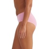 image:imageadidas Womens Active Light Flex Hipster UnderwearToasted AlmondBlackSt Tropic Bloom