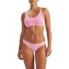 image:imageadidas Womens Active Light Flex Thong UnderwearToasted AlmondBlackSt Tropic Bloom