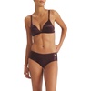 image:imageadidas Womens Active Micro Contour Hipster UnderwearShadow Brown