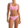 image:imageadidas Womens Active Seamless Bikini Brief UnderwearActive MaroonWonder AluminaSt Tropic Bloom