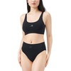 image:imageadidas Womens Active Seamless Micro Stretch High Leg Brief UnderwearBlack