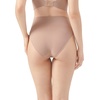 image:imageadidas Womens Active Seamless Micro Stretch High Leg Brief UnderwearToasted Almond