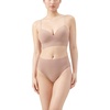 image:imageadidas Womens Active Seamless Micro Stretch High Leg Brief UnderwearToasted Almond