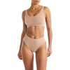 image:imageadidas Womens Active Seamless Micro Stretch High Waist Thong UnderwearToasted Almond