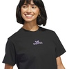 image:imageadidas Womens Bow on Linear Logo Graphic TShirtBlack