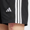 image:imageadidas Womens Essentials 3Stripes Cotton ShortsBlack  White